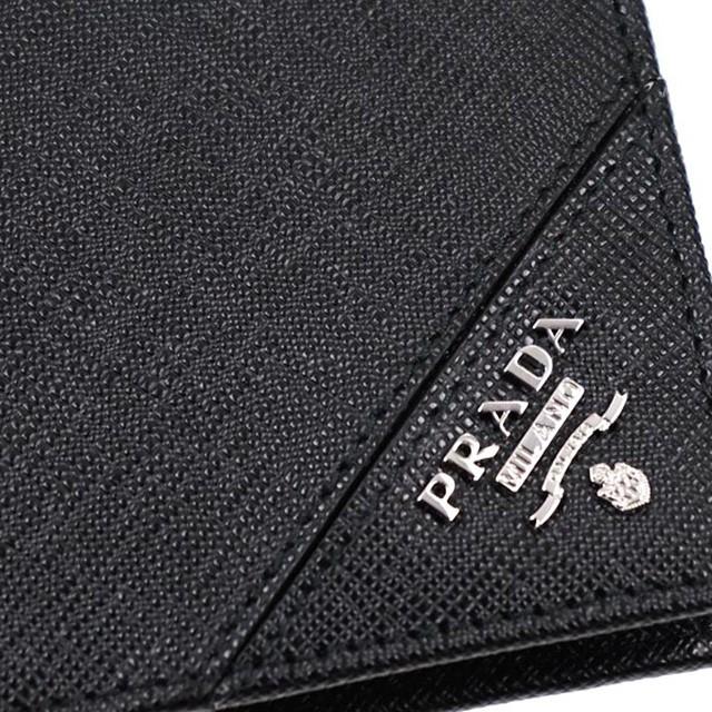 PRADA プラダ 財布 二つ折り メンズ 新作 小銭 サフィアーノ PRADA プラダ 財布 二つ折り メンズ 新作 小銭 サフィアーノ