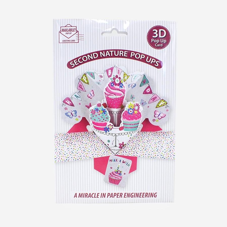 お洒落なバースデーカード おもしろバースデーカード バースデーカード 子供 かっこいい 30歳 3歳 メッセージ入り 絵葉書 グリーティングカード 誕生日 3d 30代 Secnat Pop134 Salada Bowl おしゃれブランド通販 通販 Yahoo ショッピング