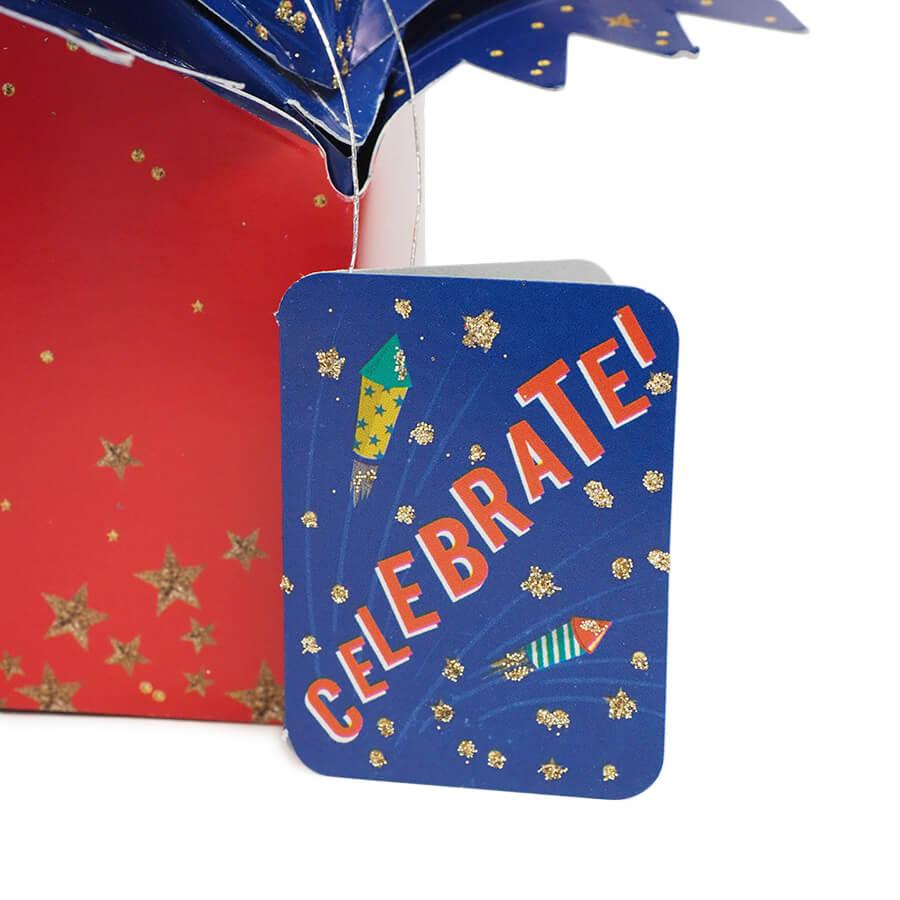 セカンドネイチャー ポップアップカード ハッピー バースデー セレブレイト ファイヤーワークス Pop185 誕生日 3d 花火 メッセージカード イベント Secnat Pop185 Salada Bowl おしゃれブランド通販 通販 Yahoo ショッピング