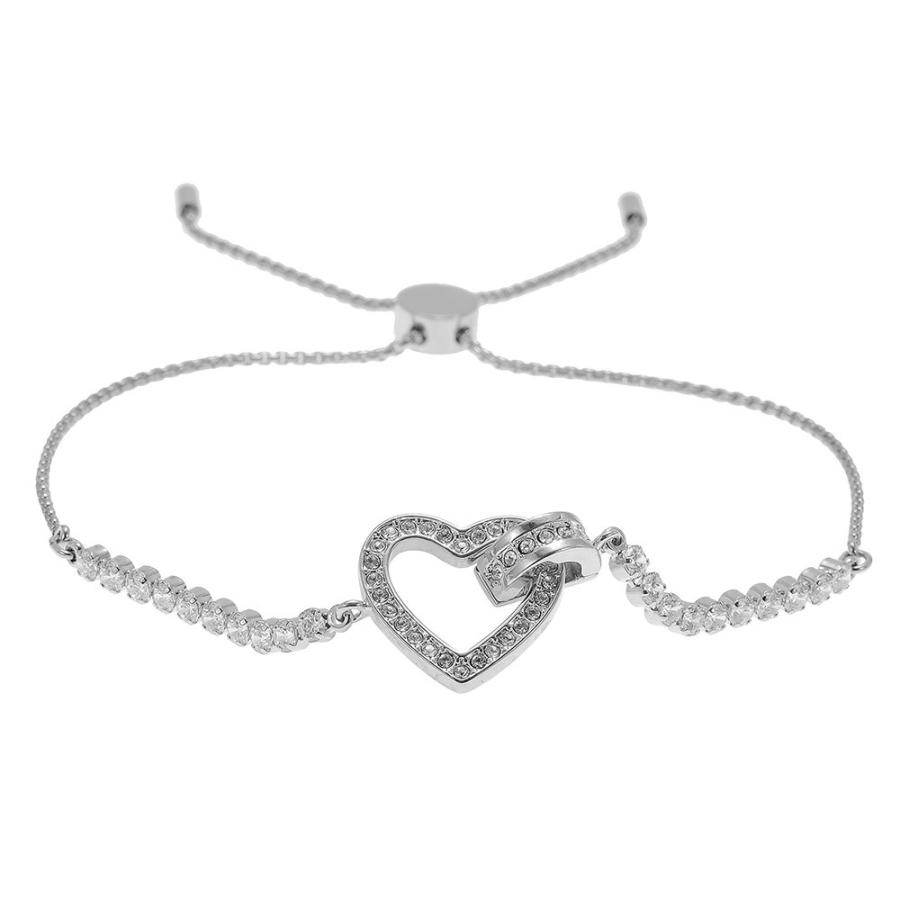 スワロフスキー SWAROVSKI ハート ブレスレット 5380704 Lovely 