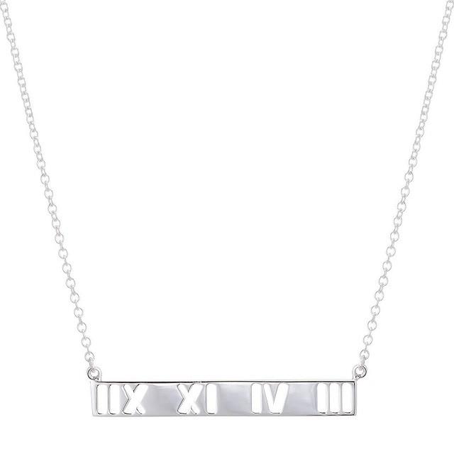 コンビニ受取対応商品 ティファニー Tiffany Co アトラス バー ペンダント スターリングシルバー925 46cm ネックレス ナンバー 数字 新品 枚数限定 Www Skylanceronline Com