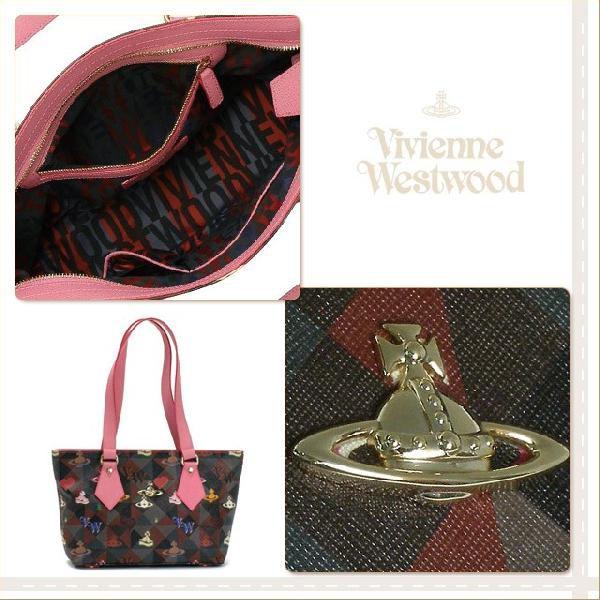 Vivienne Westwood ヴィヴィアンウエストウッド 新作 ブランド バッグ ショルダーバッグ レディス VWW 13152 LOGOMANIA SH ピンク｜salada-bowl｜02