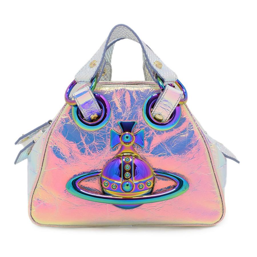 直販限定 vivienne westwood プレーンハンドバッグ ゴールドオーブ