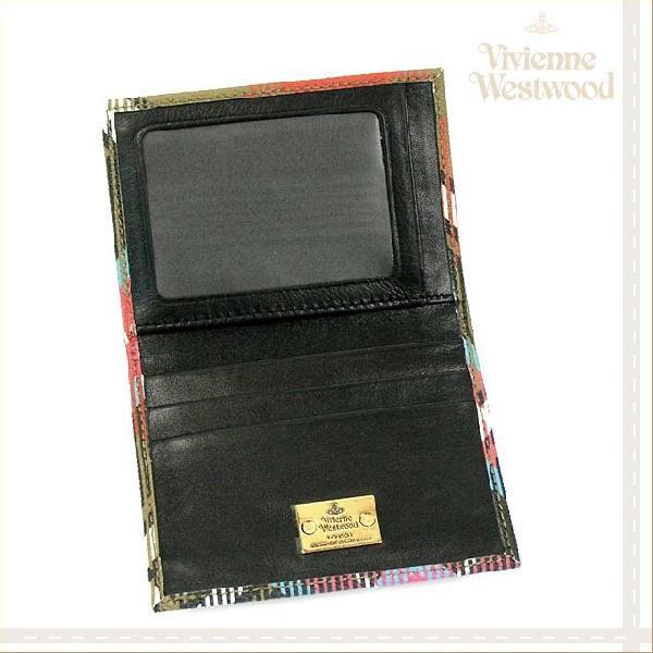 ヴィヴィアンウエストウッド Vivienne Westwood 新作 ブランド 定期入れ パスケース メンズ レディース チェック 724V DERBY P/C MULTI｜salada-bowl｜02