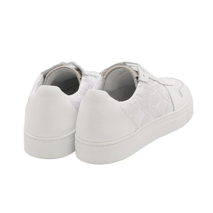 ヴィヴィアンウエストウッド Vivienne Westwood スニーカー 靴 CLASSIC TRAINER LOW TOP 23SS 75020002W-C001J-A401 シューズ レディース ホワイト系｜salada-bowl｜04