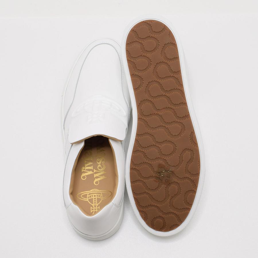 ヴィヴィアンウエストウッド Vivienne Westwood スリッポン 靴 CLASSIC SLIP-ON 23SS 75030008W-L0005-A401 シューズ レディース ホワイト系｜salada-bowl｜05