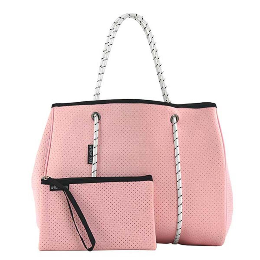 ウィローベイ Willow Bay ネオプレン トートバッグ 1007 Magnetic Closure Daydreamer マグネティッククロージャー ショルダー マザーズバッグ Pink Grey Wilb 1007 Salada Bowl おしゃれブランド通販 通販 Yahoo ショッピング