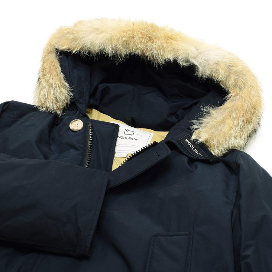 ウールリッチ WOOLRICH ARCTIC DETACHABLE FUR ANORAK ダウン コート アパレル アウター CFWOOU0482MRUT0001-MLB メンズ メルトンブルー｜salada-bowl｜07