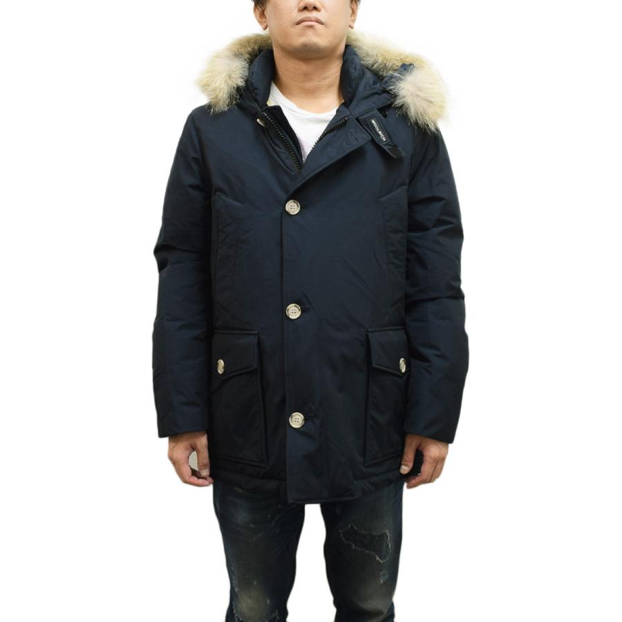 ウールリッチ WOOLRICH ARCTIC DETACHABLE FUR ANORAK ダウン コート アパレル アウター CFWOOU0484MRUT0001-MLB メンズ メルトンブルー｜salada-bowl｜02