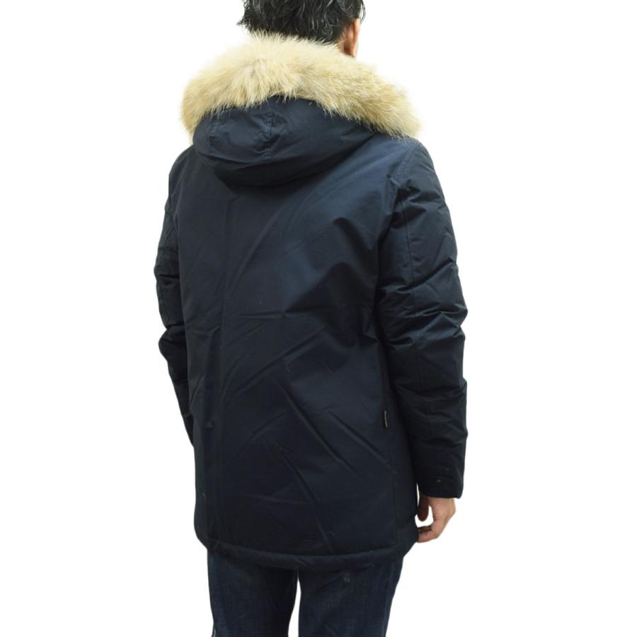 ウールリッチ WOOLRICH ARCTIC DETACHABLE FUR ANORAK ダウン コート アパレル アウター CFWOOU0484MRUT0001-MLB メンズ メルトンブルー｜salada-bowl｜03