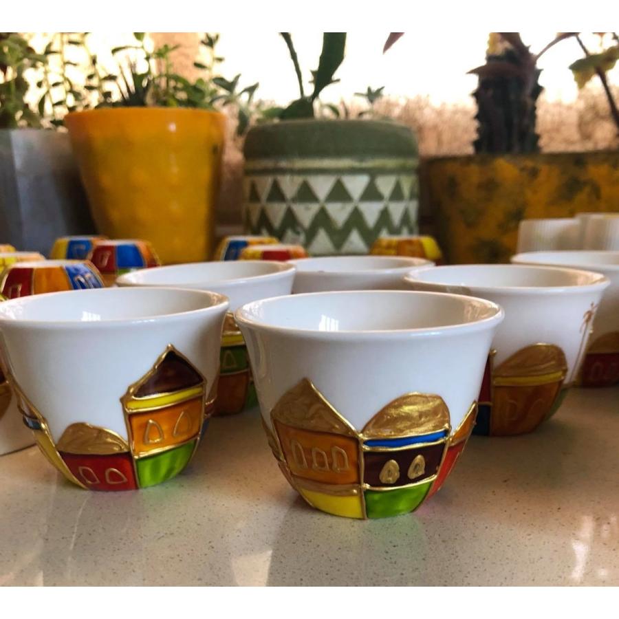 カップ アラビアの街 S 作家による手描き ディズニーシー アラビアンコーストのような街並みアートマグカップ エキゾチック おしゃれ M108 スーク パレスチナ 通販 Yahoo ショッピング