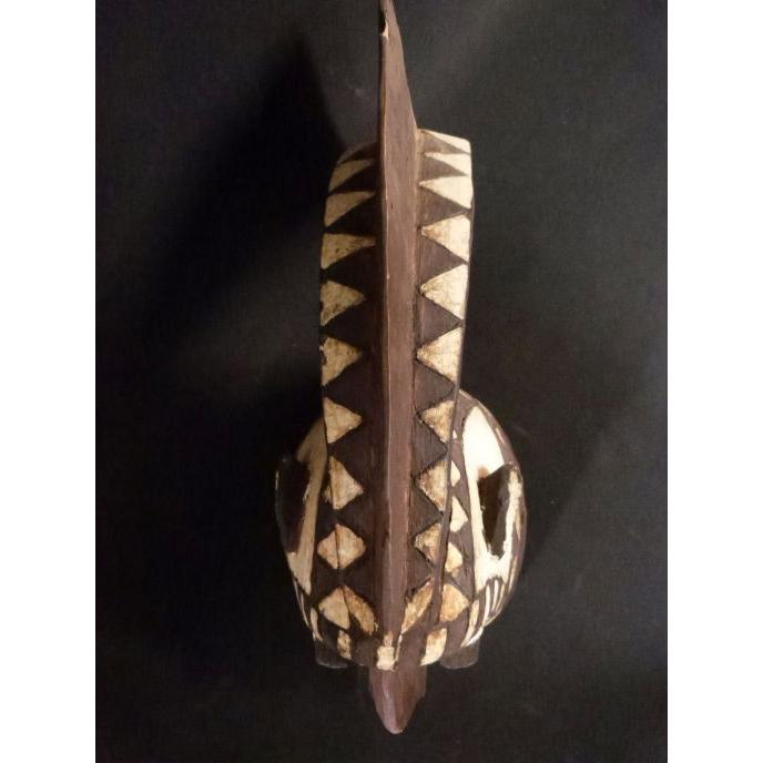 アフリカ 仮面 木彫り マスク アート オブジェ 置物 アンティーク 壁