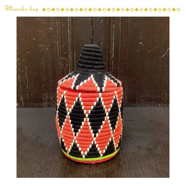 カラフルボックス ベルベルバスケット モロッコ 雑貨 インテリア