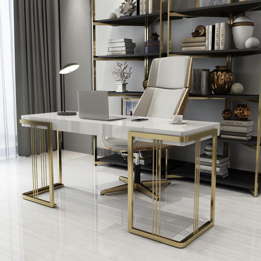 海外インテリア 書斎 机 デスク テーブル 在宅ワーク マルコ オフィステーブル I1114 Salang 通販 Yahoo ショッピング