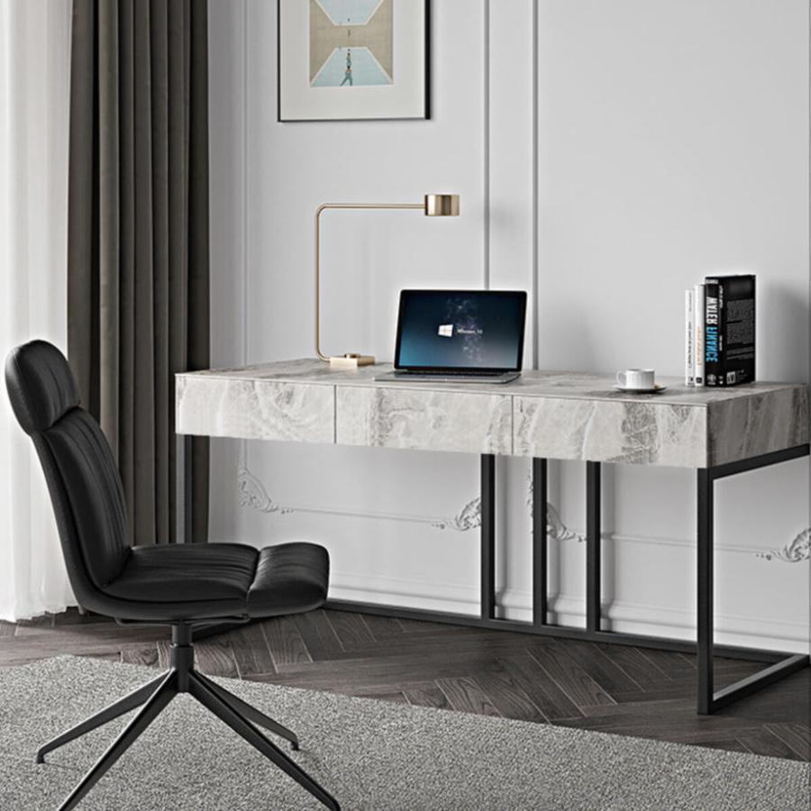 海外インテリア 書斎 オフィス 机 デスク 大理石 モダン マーブル デスク I1116 Salang 通販 Yahoo ショッピング