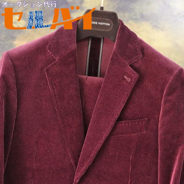 本物 新品同 エルメス 国内正規品 絶盤 メンズ44 17fwコレクション限定 襟裏レザー仕立て本切羽2bスーツ エルメス メンズ44 ジャケット パンツ セット 国内正規品 Hermes セルバイ ショッピング店