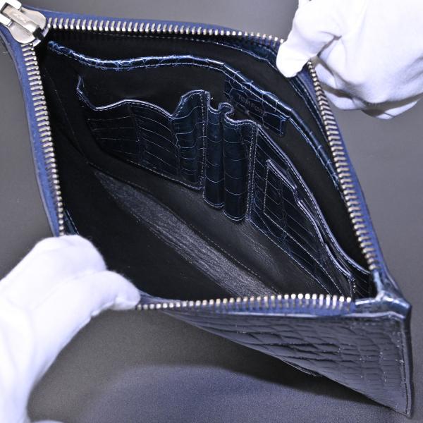 本物 超美品 トムフォード 極希少 最高級クロコダイルレザー 本物 超美品 トムフォード 極希少 最高級クロコダイルレザー