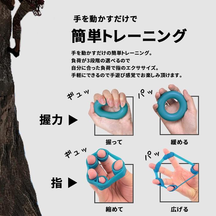 握力＆指 トレーニングセット ハンドグリップ＋フィンガースト