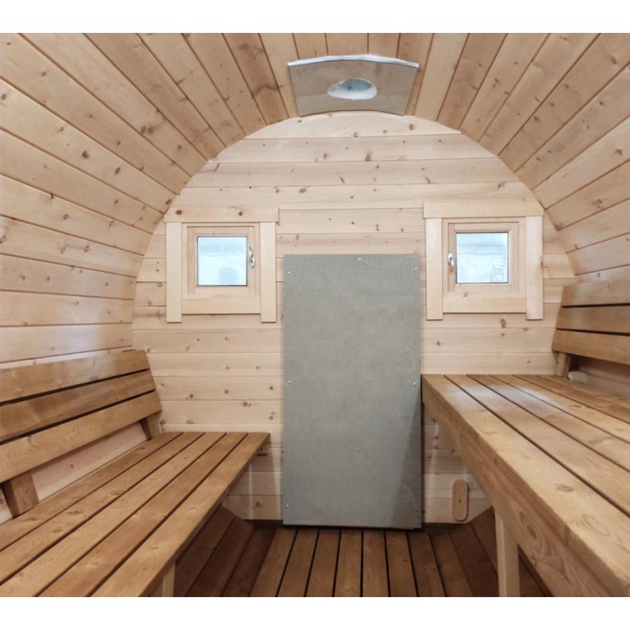 薪ストーブ付サウナ小屋 家庭用サウナ【3,27 x 2,1m】ストーブ サウナストーン使用可能 高い耐久性が特徴でロウリュに最適アロマ水をかけると心地よい蒸気が発生 :barrel-sauna327x210-04:SALE market - 通販 - Yahoo!ショッピング 薪ストーブ付サウナ小屋 家庭用サウナ【3,27 x 2,1m】ストーブ サウナストーン使用可能 高い耐久性が特徴でロウリュに最適アロマ水をかけると心地よい蒸気が発生 :barrel-sauna327x210-04:SALE market - 通販 - Yahoo!ショッピング