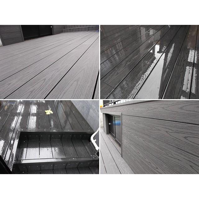 建築材料 住宅設備 高耐久の木材人工木ウッドデッキ グレー色 150x25x00 フェンス ベランダ テラス 庭造りに最適人工木 人工木材 樹脂ウッドデッキ Wooddeck Gray150 002 Sale Market 通販 Yahoo ショッピング
