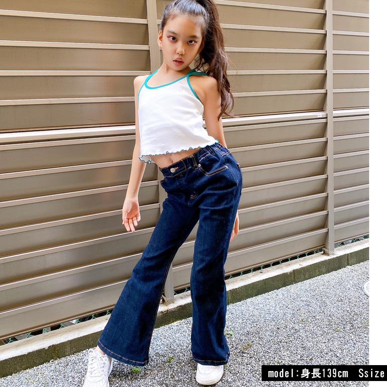 配色メロウクロスキャミ 日本製 インナー ダンス 衣装 ジュニア