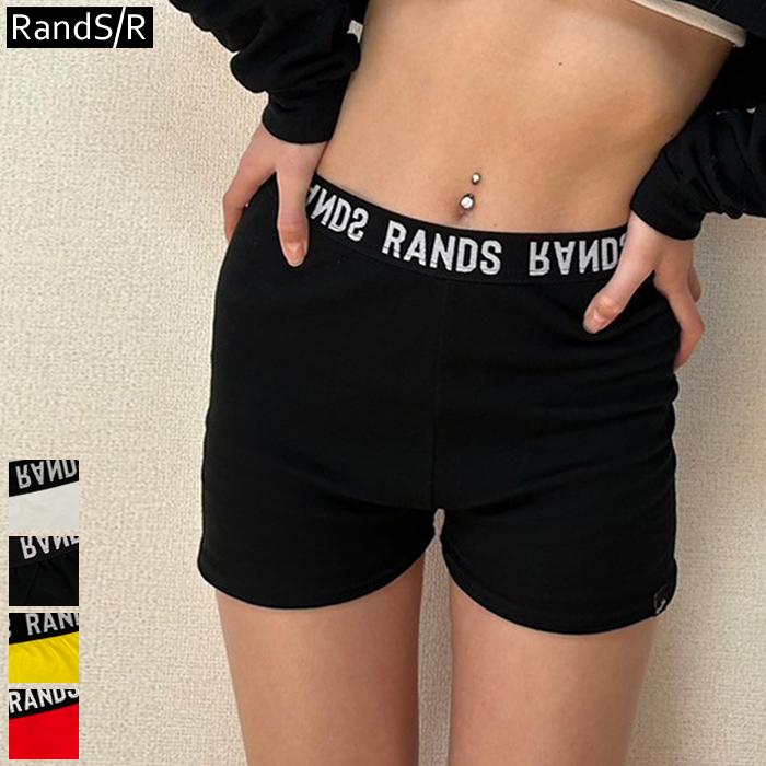 RandS/Rロゴゴム1分丈レギンス ロゴ インナーパンツ 日本製 キッズ