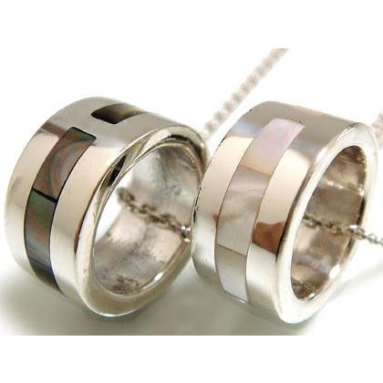 【シルバーアクセサリー】ペアリングシルバーペンダントst ju8