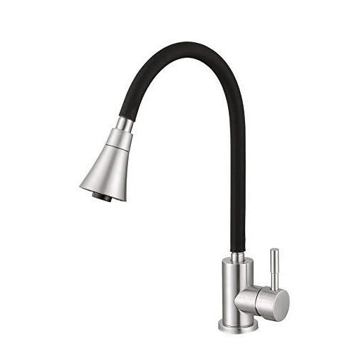 高い品質 Haila 混合水栓 キッチン蛇口 シングルハンドルハイアーク家庭用キッチン蛇口360度回転 冷温切り替え 自由に回転できる2つの蛇口モード Bla S Sallow 通販 Yahoo ショッピング 気質アップ Cfmi Tg