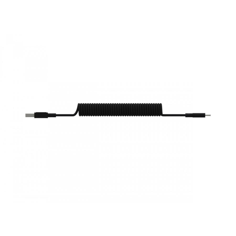 Salom uCable Apple Coil 8pin APPLE純正ライトニングケーブルと同じICチップ使用で同等の性能を発揮　1.2Ｍ長ライトニングケーブルBlack ブラック |  | 01