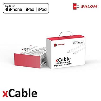 USB-C ＆ ライトニング (Lightning)ケーブル【Apple MFi認証取得済】,急速充電＆データ同期、ホワイト　ストレートケーブル1.2m C to lightning Coil Cable |  | 01