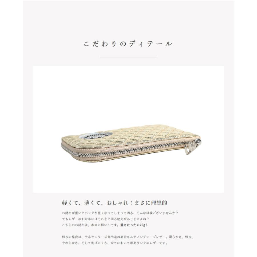 ☆未使用☆サロンドアルファード☆ 本革ケース☆小物入れ型押し加工 SALON DE ALFURD TOKYO 二つ折り財布 財布 レディース ミニ財布