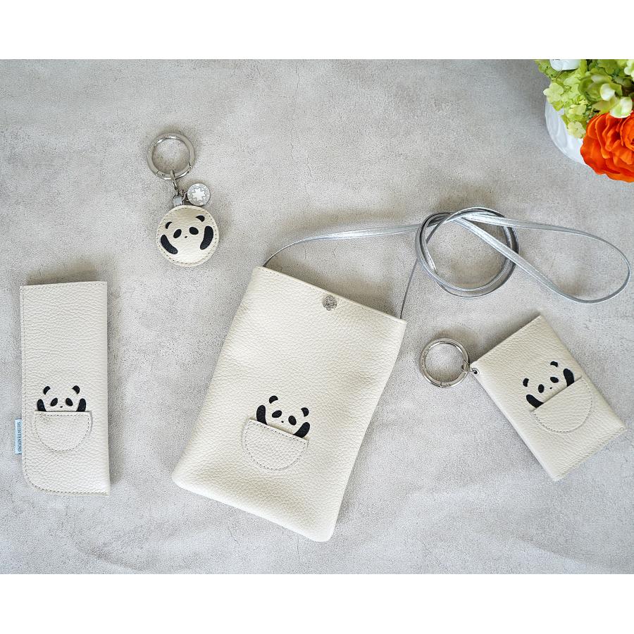 【美品】 サロンドアルファード スマイル プチポシェット 別売りチャーム付き SALON DE ALFURD TOKYO ショルダーバッグ スマホショルダー レディース
