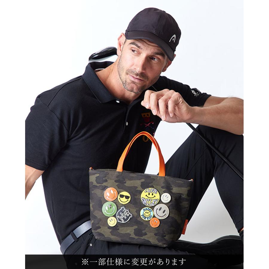 トートバッグ 小さめ 軽量 軽い ファスナー ゴルフ ラウンドバッグ