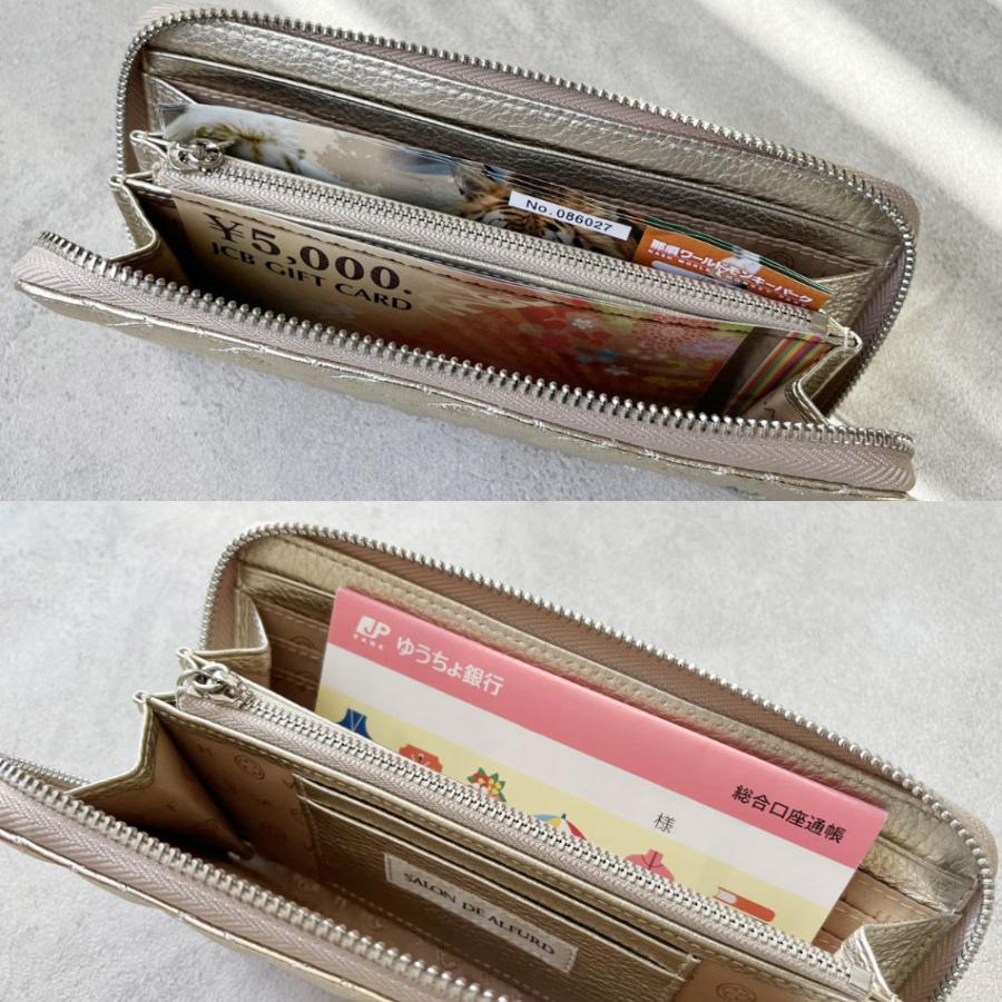 SALON DE ALFURD TOKYO 財布 長財布 レディース 本革 革 大容量 SALON DE ALFURD TOKYO 財布 長財布 レディース 本革 革 大容量