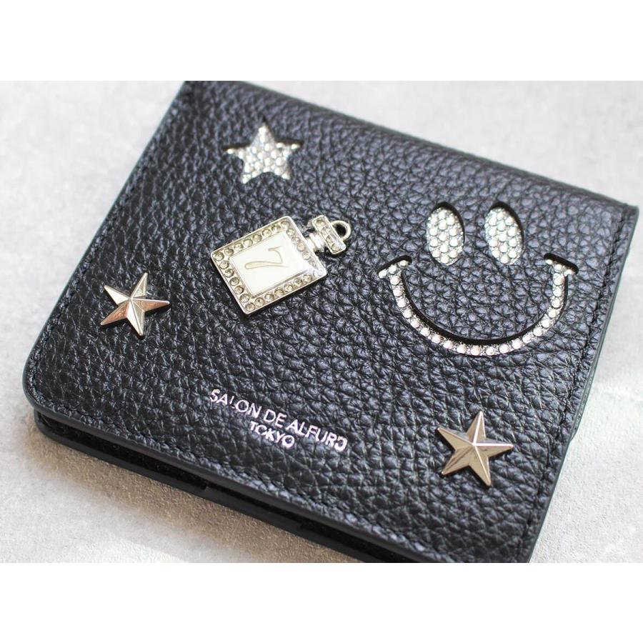 SALON DE ALFURD TOKYO 二つ折り財布 財布 レディース ミニ財布 SALON DE ALFURD TOKYO 二つ折り財布 財布 レディース ミニ財布