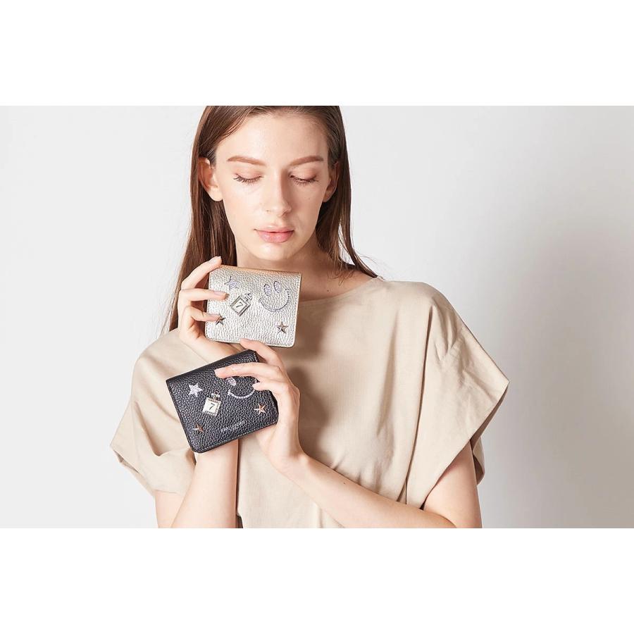 SALON DE ALFURD TOKYO 二つ折り財布 財布 レディース ミニ財布 SALON DE ALFURD TOKYO 二つ折り財布 財布 レディース ミニ財布