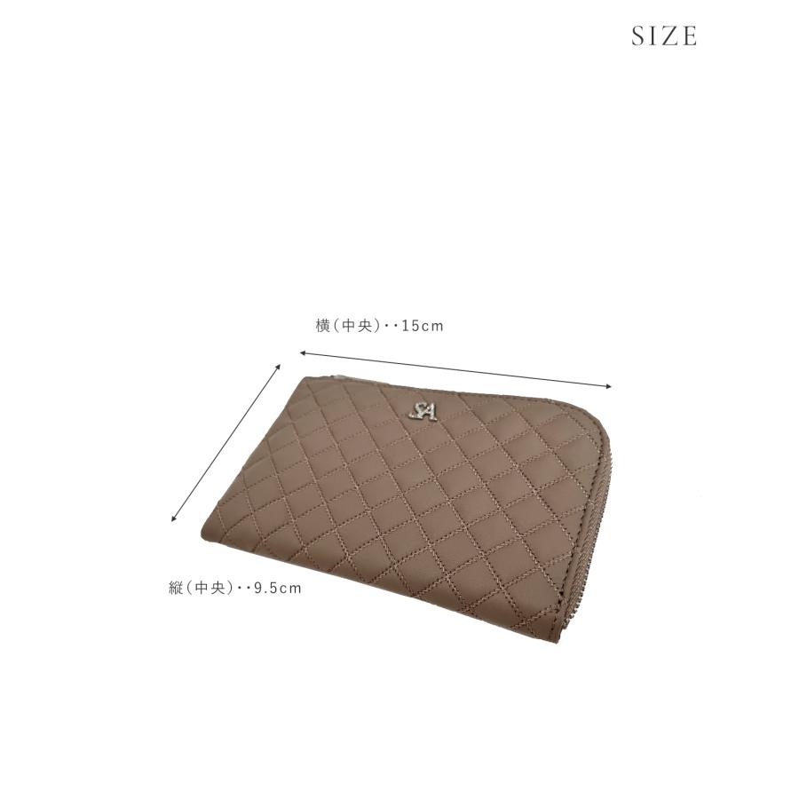 財布 レディース ミニ財布 コインケース 小銭入れ 小銭ケース コンパクト 本革 薄い 小さめ 軽い シープレザー 人気 ブランド サロンドアルファード 1819stn-saの画像