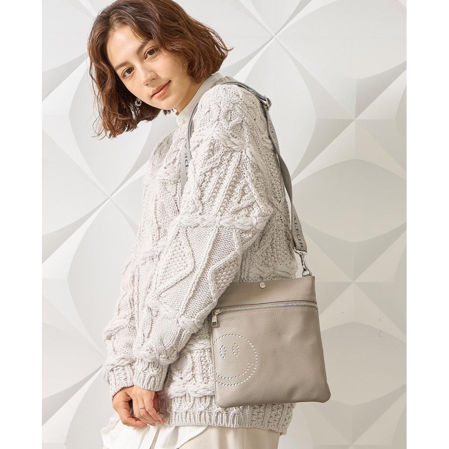 ほぼ新品✨サロンドアルファード スマイル シボ革 ショルダーバッグ 2way ほぼ新品✨サロンドアルファード スマイル シボ革 ショルダーバッグ 2way