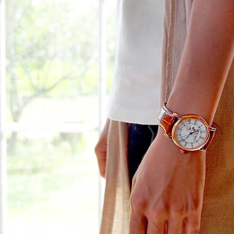 ペアウォッチ ディズニー 腕時計 ミッキー 本牛革 ベルト 夫婦 カップル ノーブル ミッキーマウス 時計 ペア 2本セット レザーベルト 329 Pair Disney 時計 革製品 Salon De Kobe 通販 Yahoo ショッピング