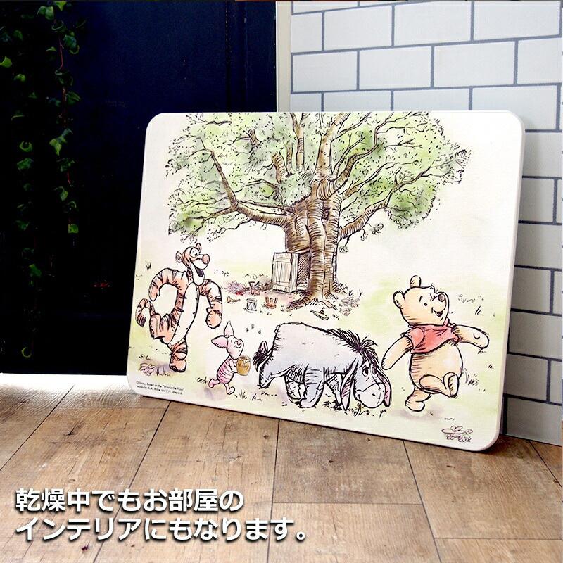 珪藻土バスマット Llサイズ アスベスト検査済 プーさん チップ デール アリエル ミッキー ミニー ディズニー 足拭きマット お風呂 キッチン マット 洗濯不要 Colormat Lsize Disney 時計 革製品 Salon De Kobe 通販 Yahoo ショッピング