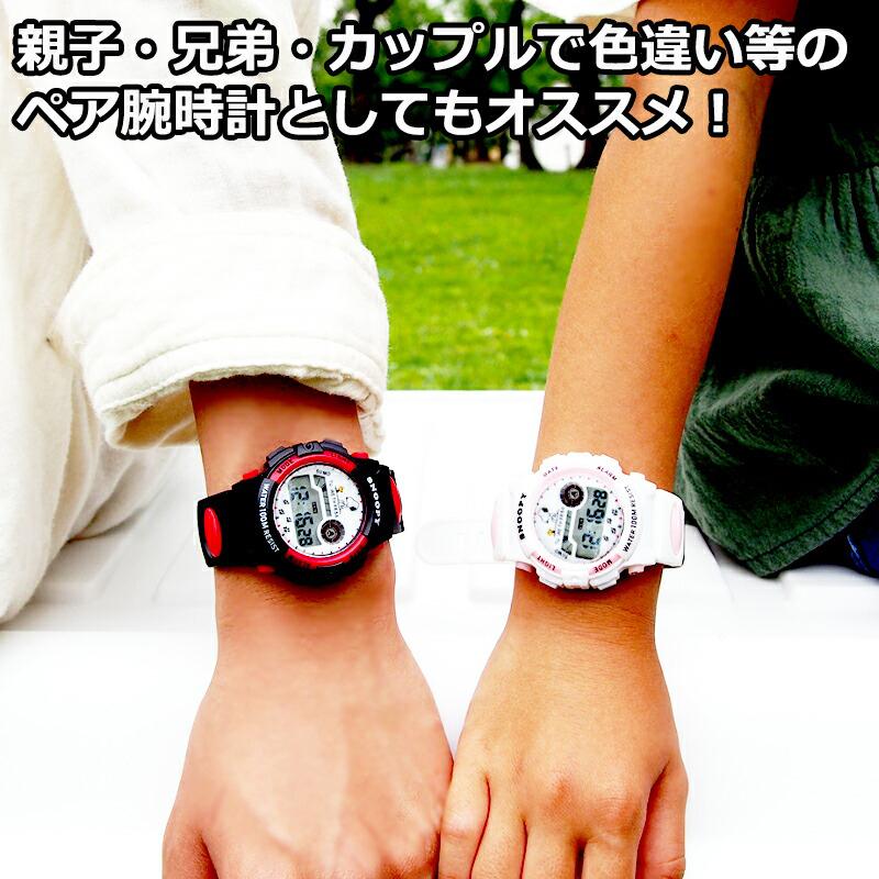 ペアウォッチ スヌーピー 腕時計 グッズ キッズ 100m 防水 夫婦 カップル 親子 かわいい おしゃれ デジタル 子供 ギフト ペア 2本セット 時計 10気圧 プール Nfc 021 Pair Disney 時計 革製品 Salon De Kobe 通販 Yahoo ショッピング