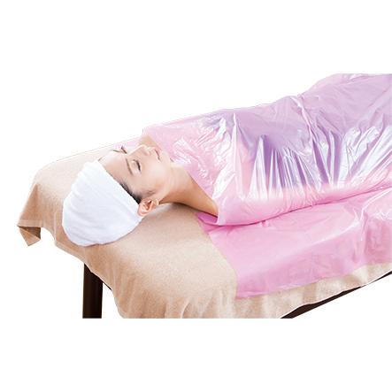 パラフィンシート(ピンク20μ) 100枚入り 180×200cm オイル