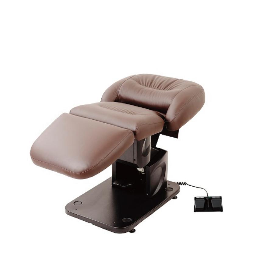 電動シャンプーチェア ダークブラウン