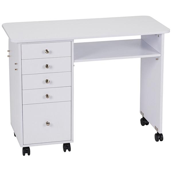 ネイルテーブル ネオスイッチ FV-5710 サンドホワイト ライトブラウン