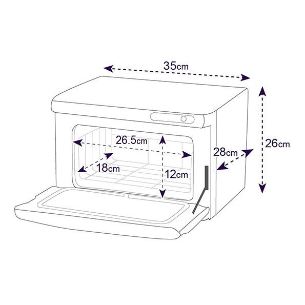 業務用 タオルウォーマー 前開き (色 ピュアホワイト サイズ 7.5