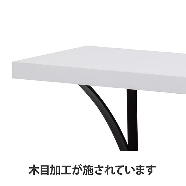 セット面ウォールミラー カウンター FV-5519-2 壁掛け式 木目調 サロン