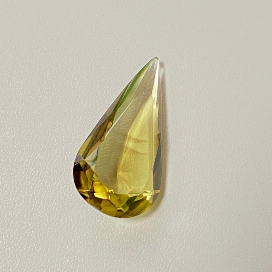 天然 ブラウンイエロークォーツ ルース 41.782ct ソーティング付