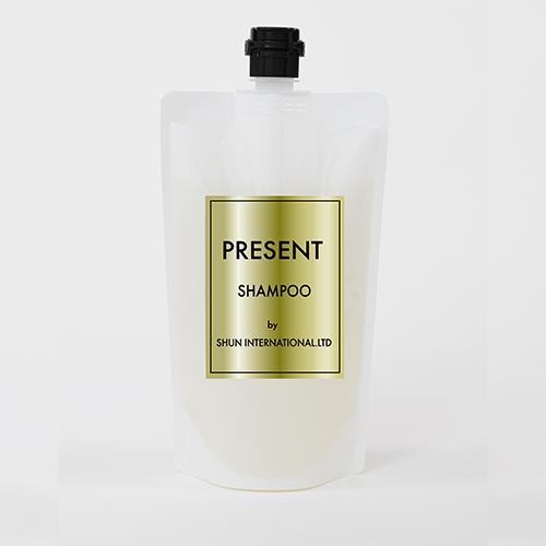 PRESENTプレゼントシャンプー400ml 詰め替え エコ 弱酸性 アミノ酸