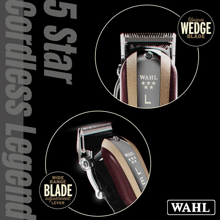 WAHL(ウォール)正規品 バリカン 5 Star コードレス・レジェンド