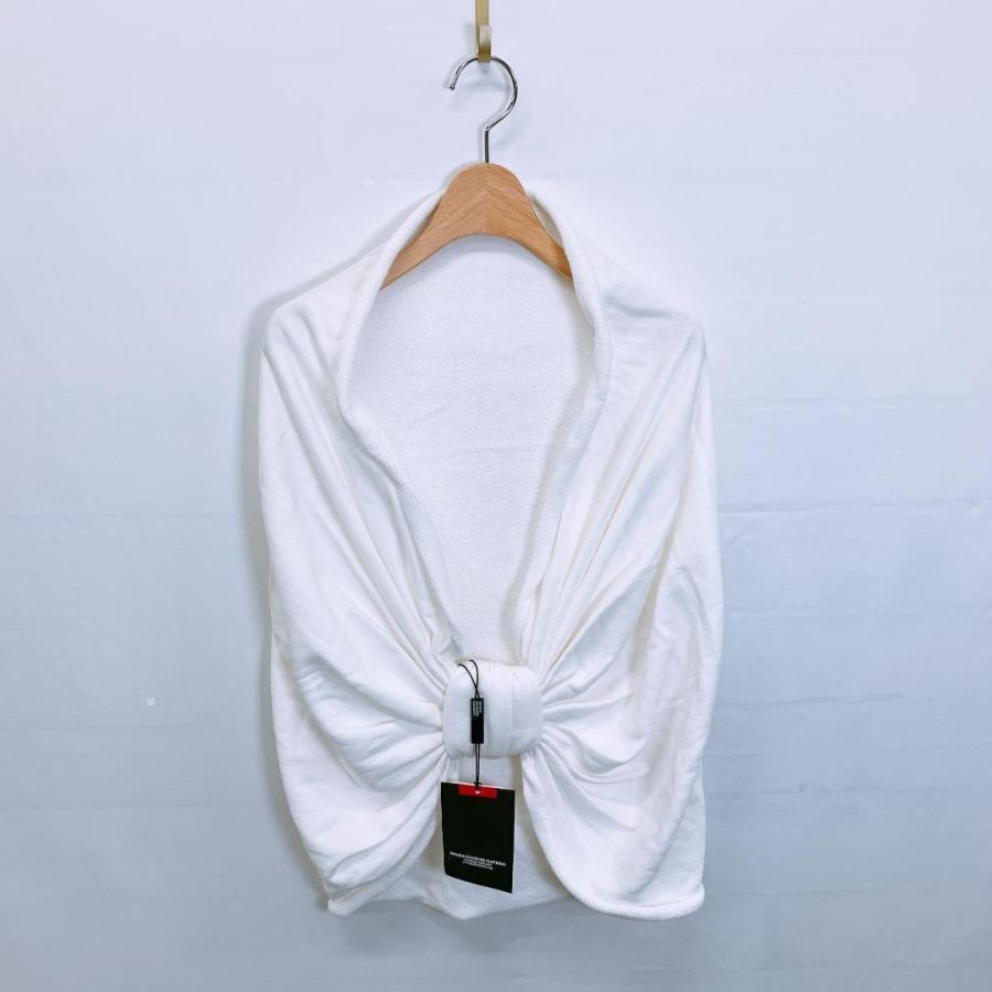 【05105】 新品 DOUBLE STANDARD CLOTHING ダブル スタンダード クロージング ボレロ ホワイト F 定価 ￥7500-｜salport-store｜02